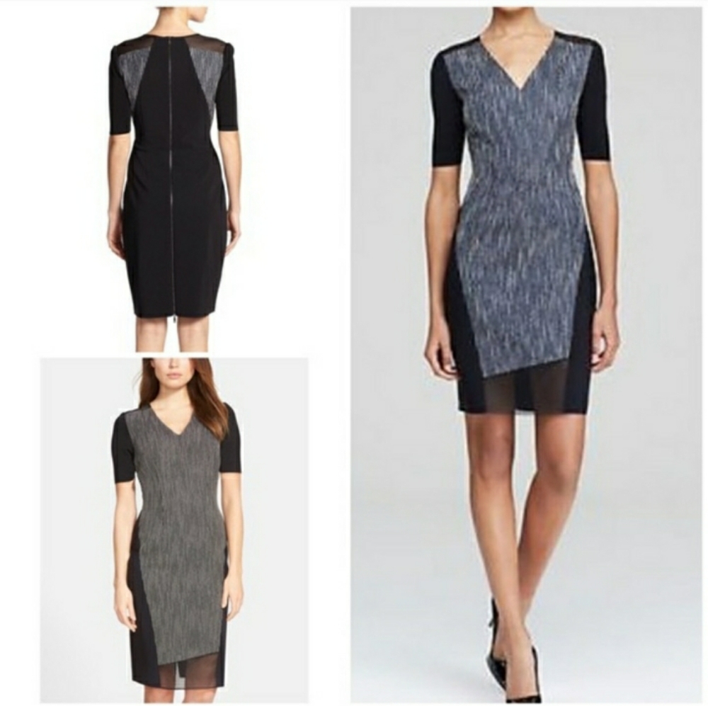 T Tahari Neiman Marcus Telese Sheath Dress